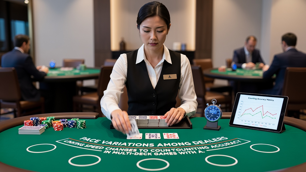 Analyse von Dealer-Tempo-Daten in einem Casino-Setting mit Fokus auf Multi-Deck und Side Bets